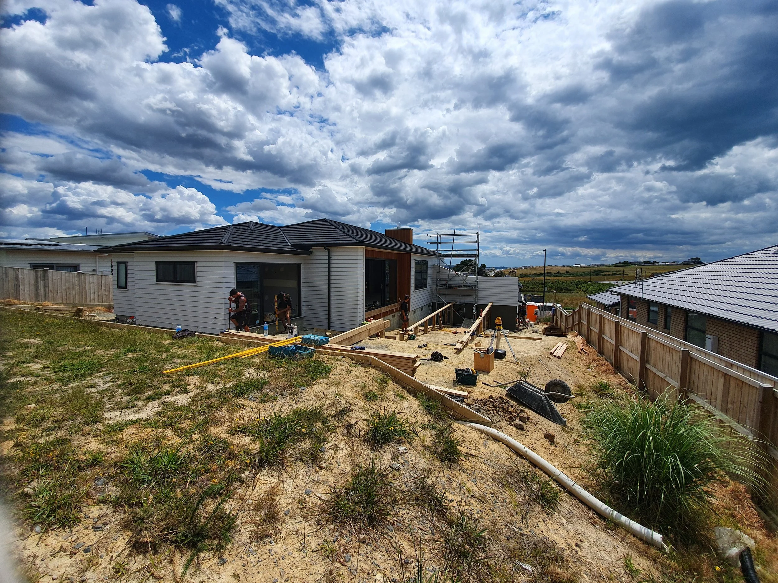 New House Build, Beachlands
